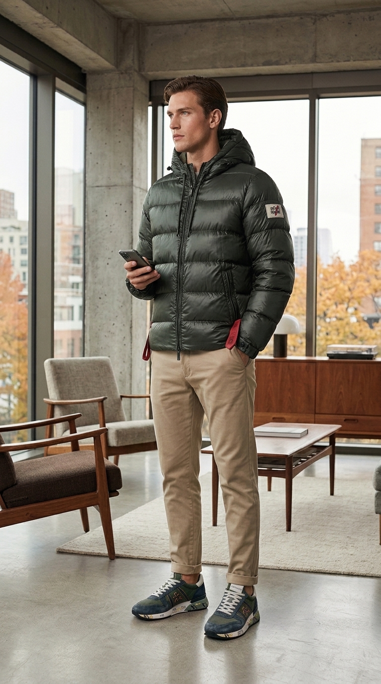 Outfit uomo - Scarpe Premiata Pantalone RRD Afterlabel - Marsilio Store
